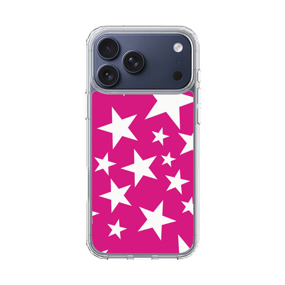 スリムプロテクションケース［ Stars - Pink ］