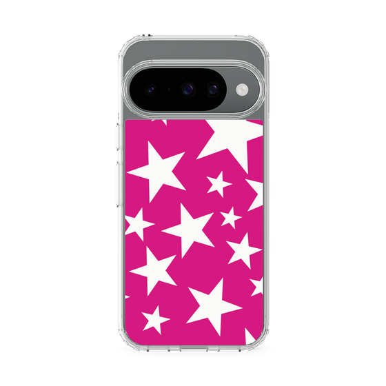 スリムプロテクションケース［ Stars - Pink ］