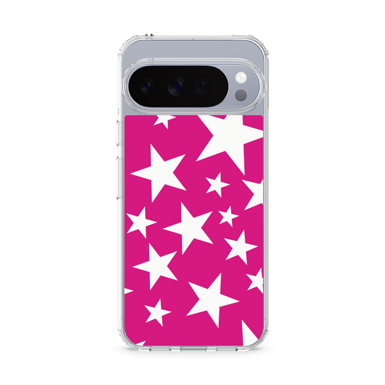 スリムプロテクションケース［ Stars - Pink ］