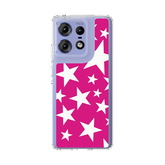 スリムプロテクションケース［ Stars - Pink ］