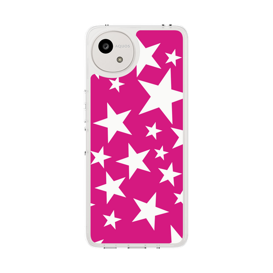 スリムプロテクションケース［ Stars - Pink ］