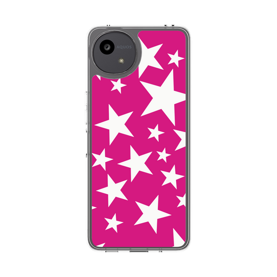 スリムプロテクションケース［ Stars - Pink ］