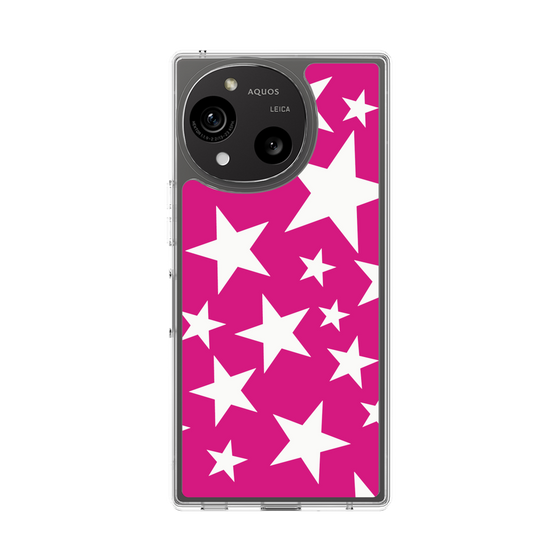 スリムプロテクションケース［ Stars - Pink ］