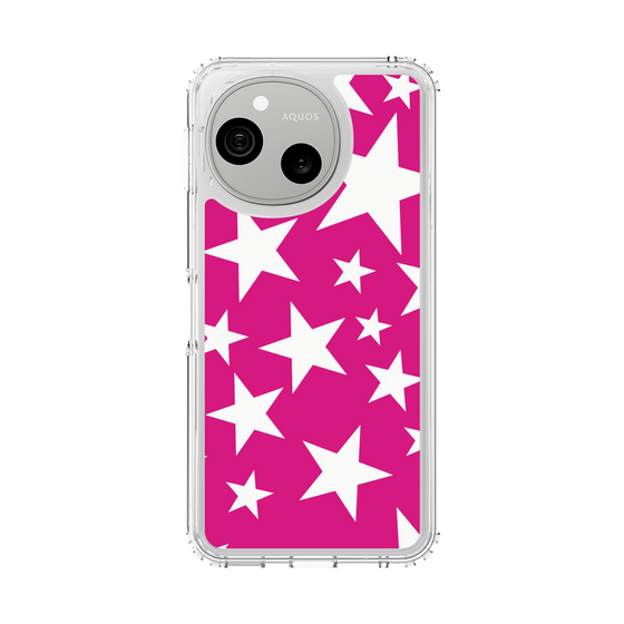 スリムプロテクションケース［ Stars - Pink ］