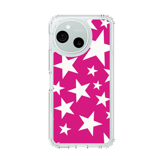 スリムプロテクションケース［ Stars - Pink ］