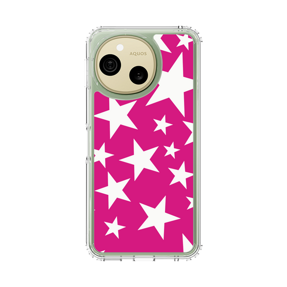 スリムプロテクションケース［ Stars - Pink ］