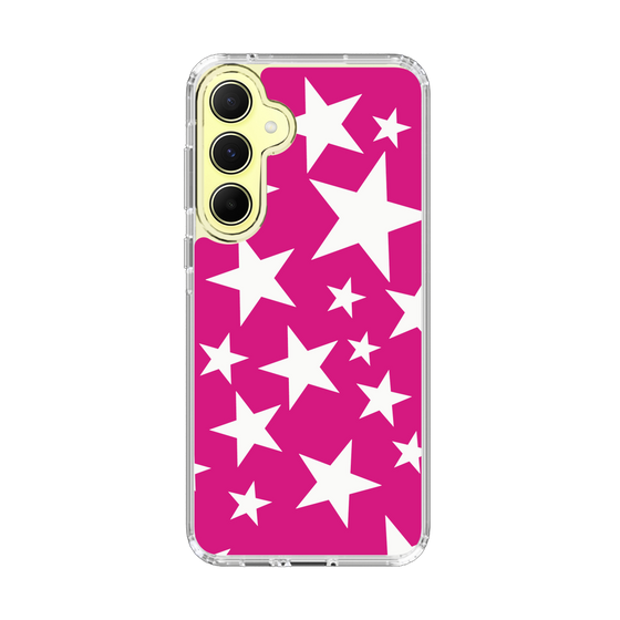 スリムプロテクションケース［ Stars - Pink ］