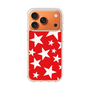 スリムプロテクションケース［ Stars - Red ］