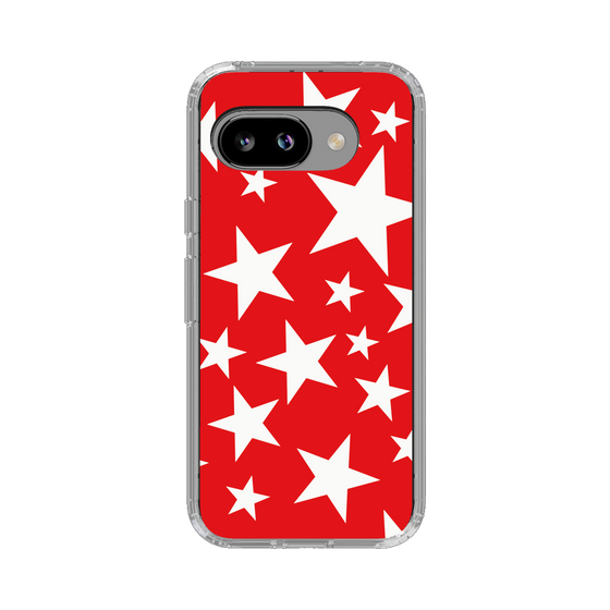 スリムプロテクションケース［ Stars - Red ］