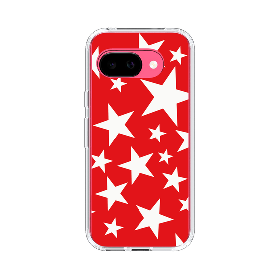 スリムプロテクションケース［ Stars - Red ］