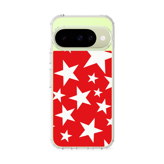 スリムプロテクションケース［ Stars - Red ］