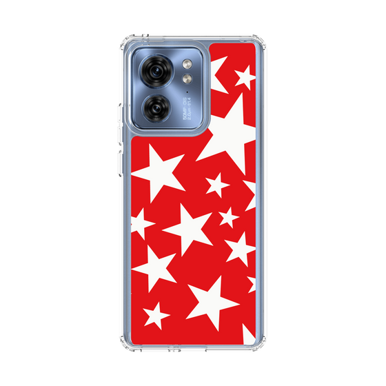 スリムプロテクションケース［ Stars - Red ］