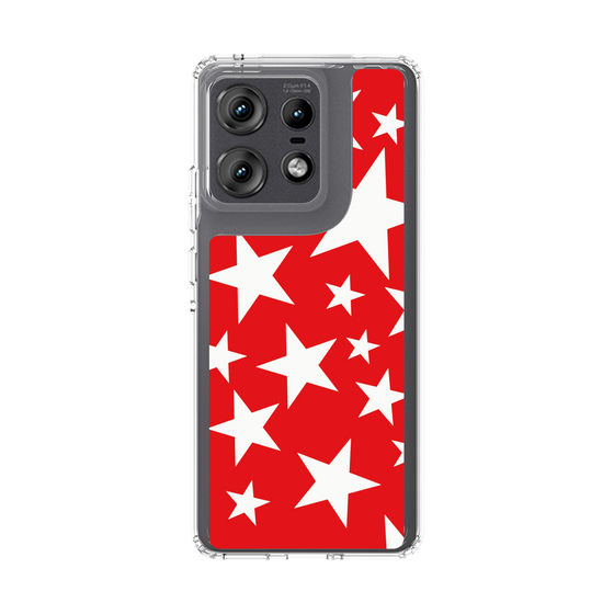 スリムプロテクションケース［ Stars - Red ］