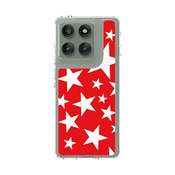 スリムプロテクションケース［ Stars - Red ］