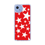 スリムプロテクションケース［ Stars - Red ］