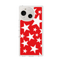 スリムプロテクションケース［ Stars - Red ］