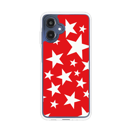 スリムプロテクションケース［ Stars - Red ］