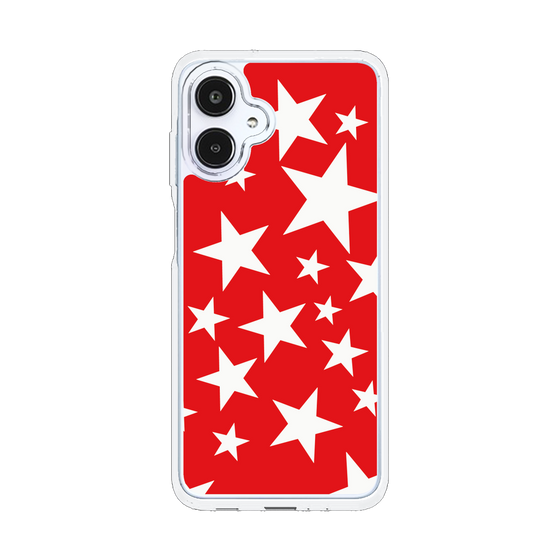 スリムプロテクションケース［ Stars - Red ］