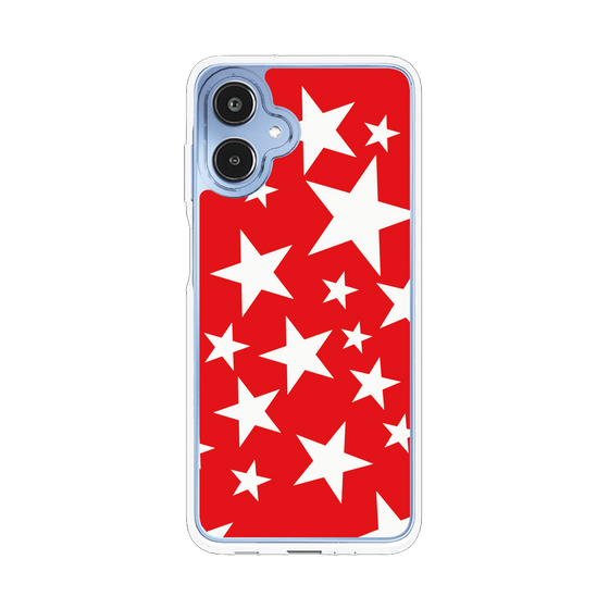 スリムプロテクションケース［ Stars - Red ］