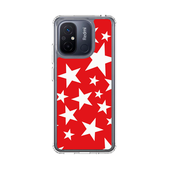 スリムプロテクションケース［ Stars - Red ］