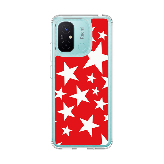 スリムプロテクションケース［ Stars - Red ］