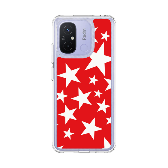 スリムプロテクションケース［ Stars - Red ］