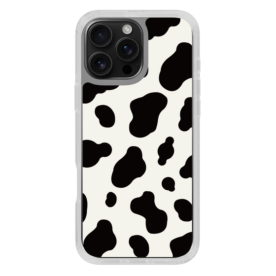 スリムプロテクションケース［ Cow - White ］