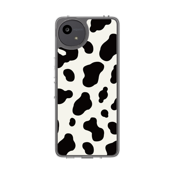 スリムプロテクションケース［ Cow - White ］