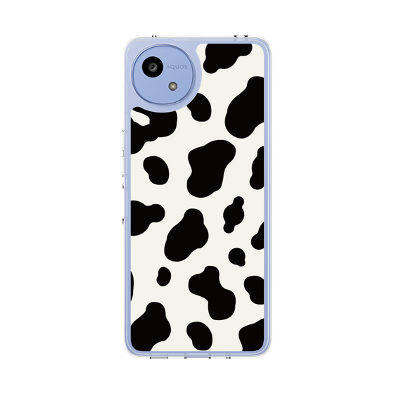 スリムプロテクションケース［ Cow - White ］