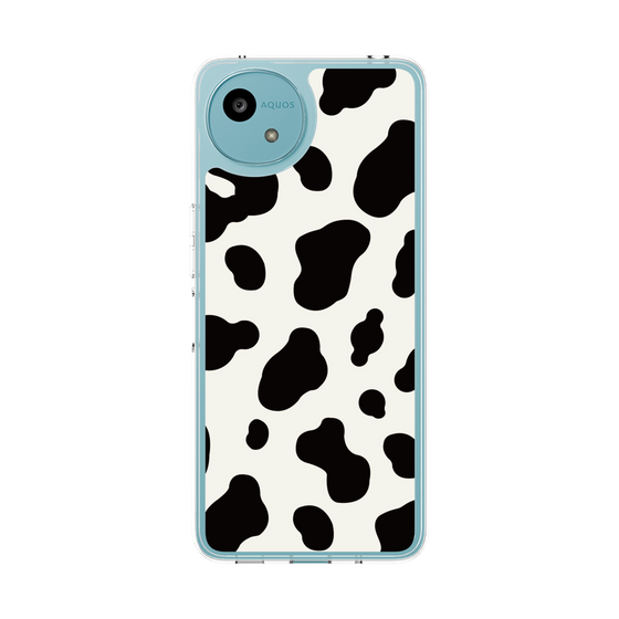 スリムプロテクションケース［ Cow - White ］
