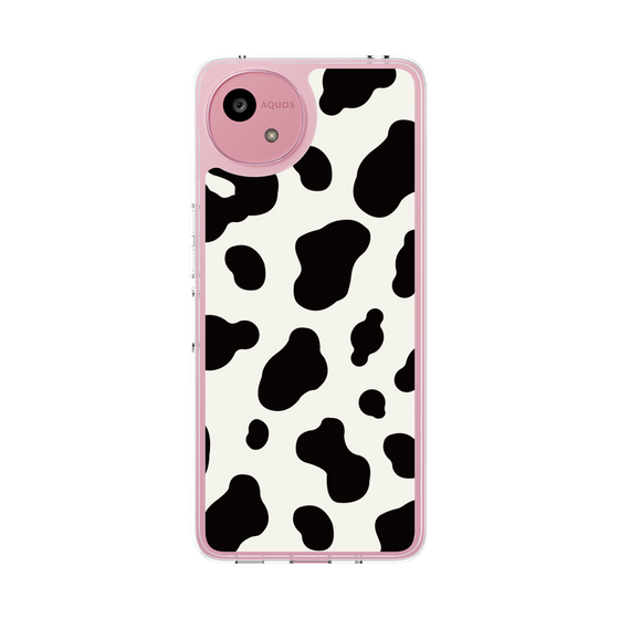 スリムプロテクションケース［ Cow - White ］