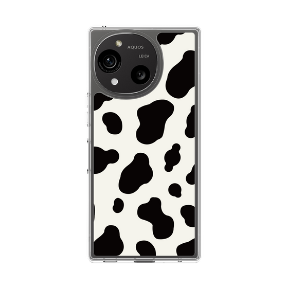スリムプロテクションケース［ Cow - White ］