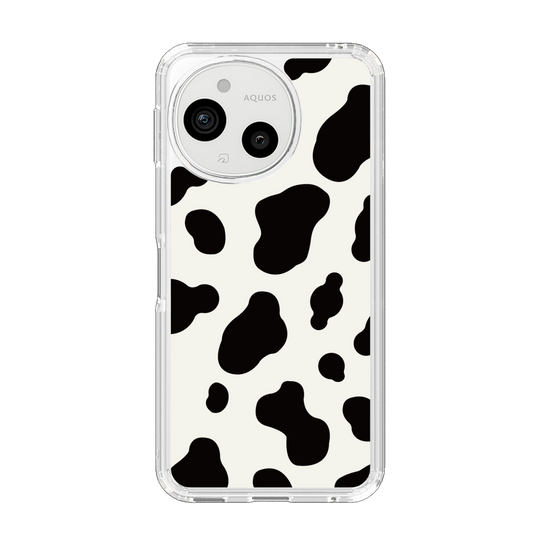 スリムプロテクションケース［ Cow - White ］