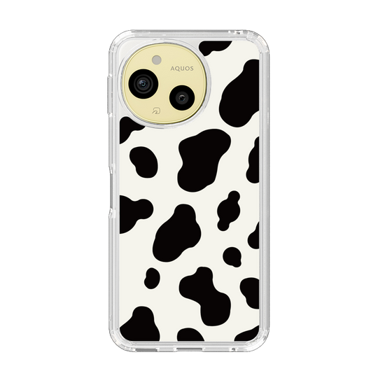 スリムプロテクションケース［ Cow - White ］