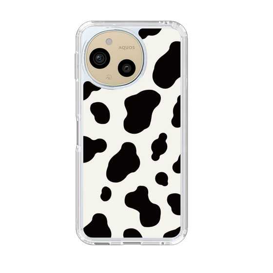 スリムプロテクションケース［ Cow - White ］
