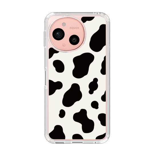スリムプロテクションケース［ Cow - White ］