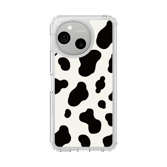 スリムプロテクションケース［ Cow - White ］