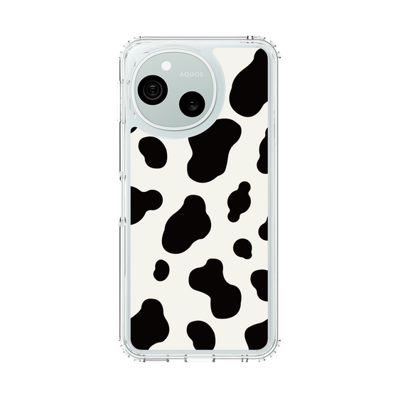 スリムプロテクションケース［ Cow - White ］