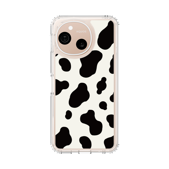 スリムプロテクションケース［ Cow - White ］