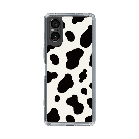 スリムプロテクションケース［ Cow - White ］