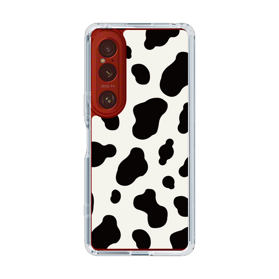 スリムプロテクションケース［ Cow - White ］