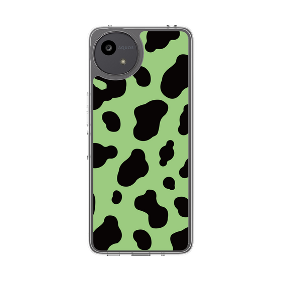スリムプロテクションケース［ Cow - Green ］