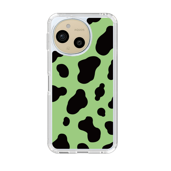 スリムプロテクションケース［ Cow - Green ］