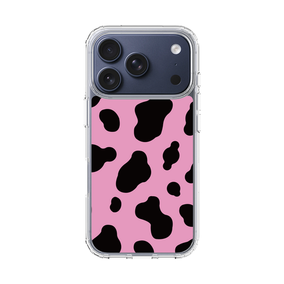 スリムプロテクションケース［ Cow - Pink ］