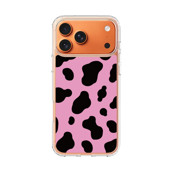 スリムプロテクションケース［ Cow - Pink ］