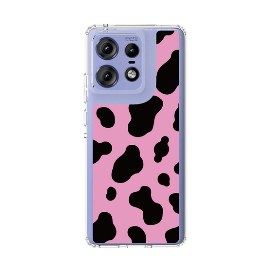スリムプロテクションケース［ Cow - Pink ］