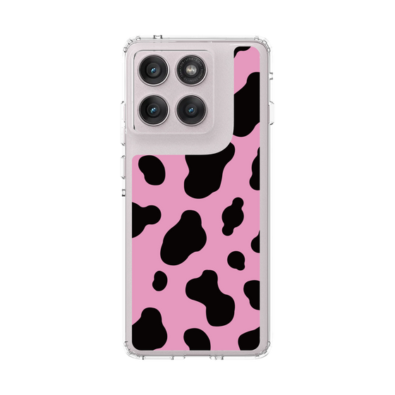 スリムプロテクションケース［ Cow - Pink ］