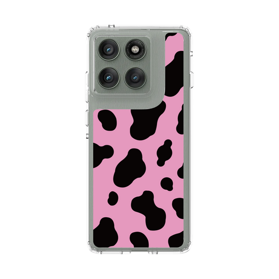 スリムプロテクションケース［ Cow - Pink ］