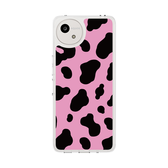 スリムプロテクションケース［ Cow - Pink ］