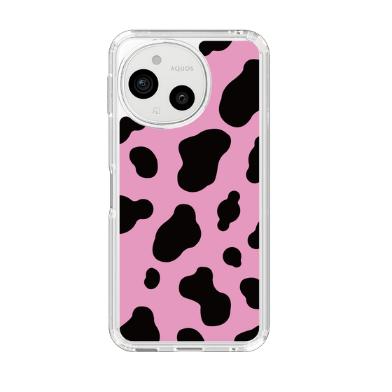 スリムプロテクションケース［ Cow - Pink ］